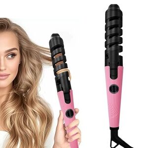 Pink Hair Curler